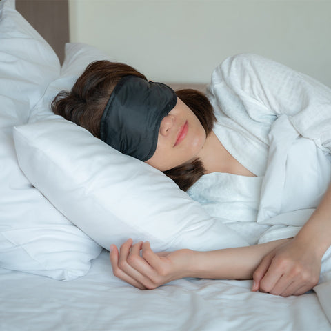 Sleep shields to promote overnight relief