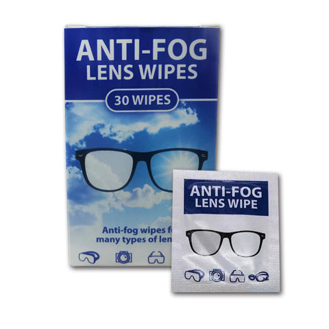 Anti-Fog lens WIPES (30s)