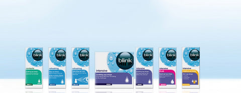 Blink range of eye drops