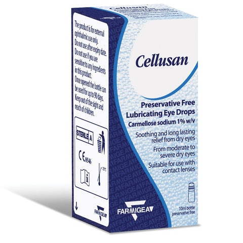 Cellusan eye drops (bottle)