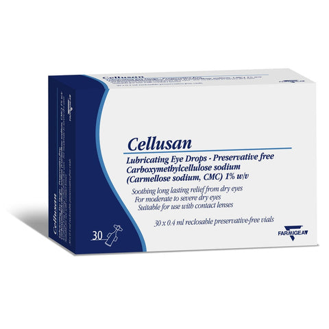 Cellusan eye drops (vials)