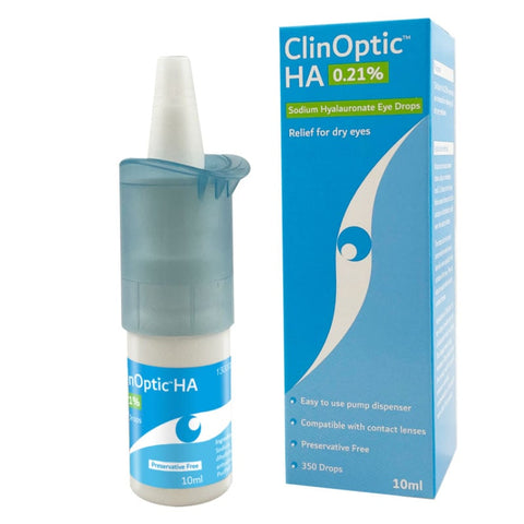 ClinOptic HA 0.21% eye drops