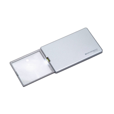 Eschenbach easyPOCKET LED illuminated 'credit card' pocket magnifier