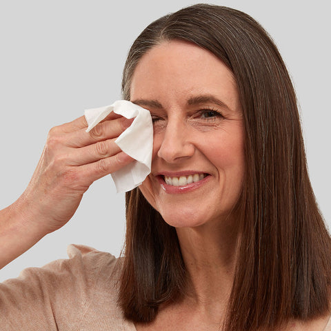 Eye Doctor biodegradable lid wipes