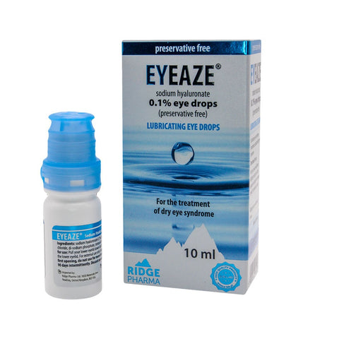 Eyeaze Sodium hyaluronate 0.10% eye drops