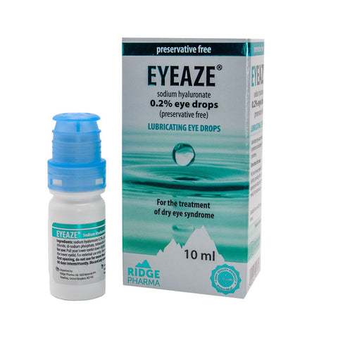 Eyeaze Sodium hyaluronate 0.20% eye drops