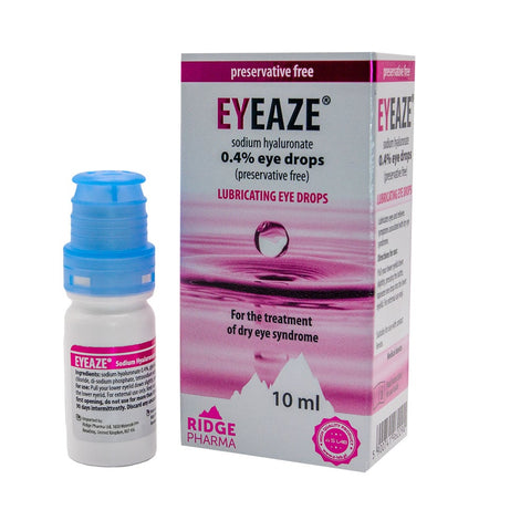 Eyeaze Sodium hyaluronate 0.40% eye drops