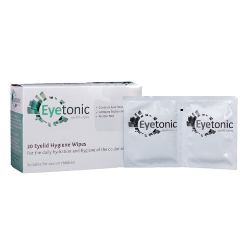 Eyetonic eyelid wipes