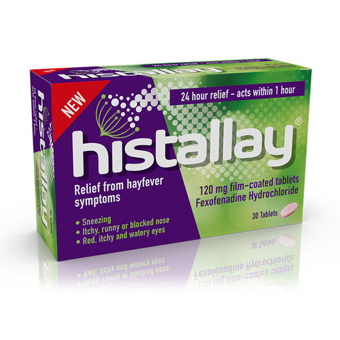 Histallay Fexofenadine hayfever tablets