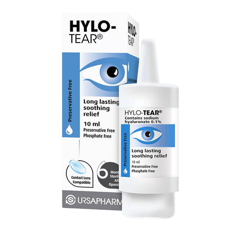 Hylo-tears eye drops