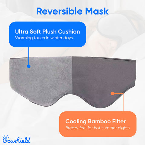 Ocushield Bamboo weighted sleep eye mask