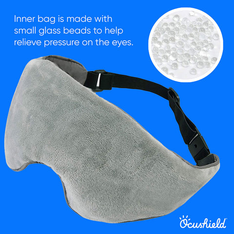 Ocushield Bamboo weighted sleep eye mask