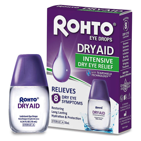 Rohto Dry Aid Intensive relief eye drops