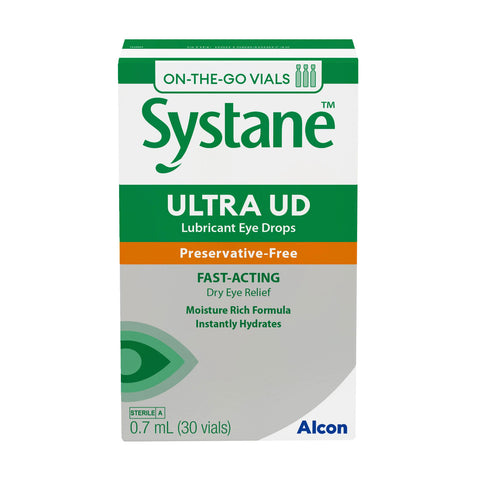 Systane Ultra eye drops (vials)