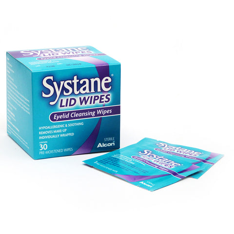 Systane eyelid wipes