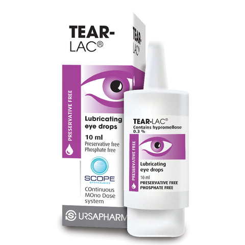 Tear-Lac eye drops