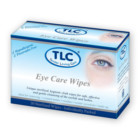 TLC Standard adult eye care wipes