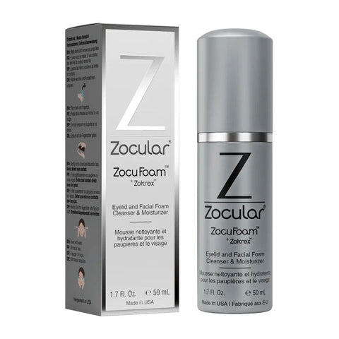 Zocular ZocuFOAM eyelid cleanser & moisturiser